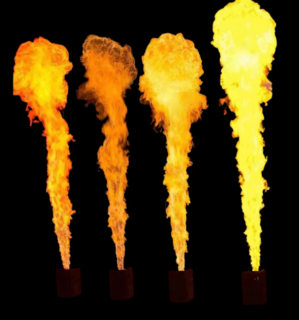 Machine à flammes